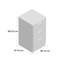 Fully Assembled Ratley 3 Drawer Bedside Table-29197759