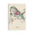 Haifa, Israel Map by Ayse Deniz Akerman - Wrapped Canvas Graphic Art-796893782