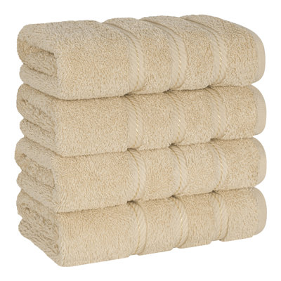Ensemble de 4 serviettes en coton Edison