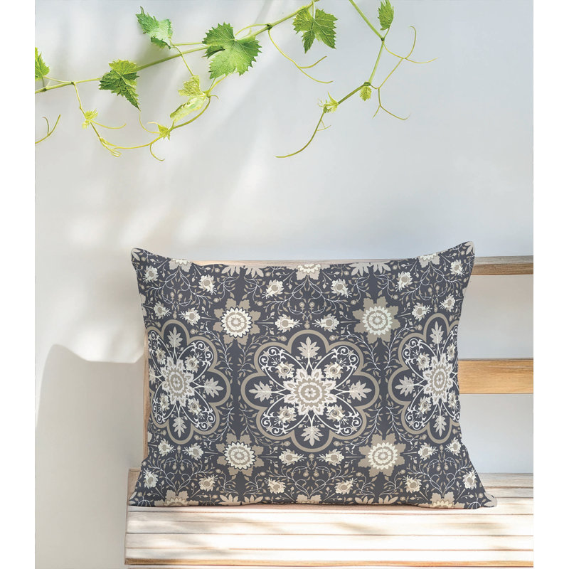 Coussin extérieur Skyler, Gris anthracite