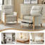 Fauteuil inclinable de 28,74 po Terren-973694422