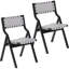 Chaises pliantes en bois (seulement les chaises de salle à manger)