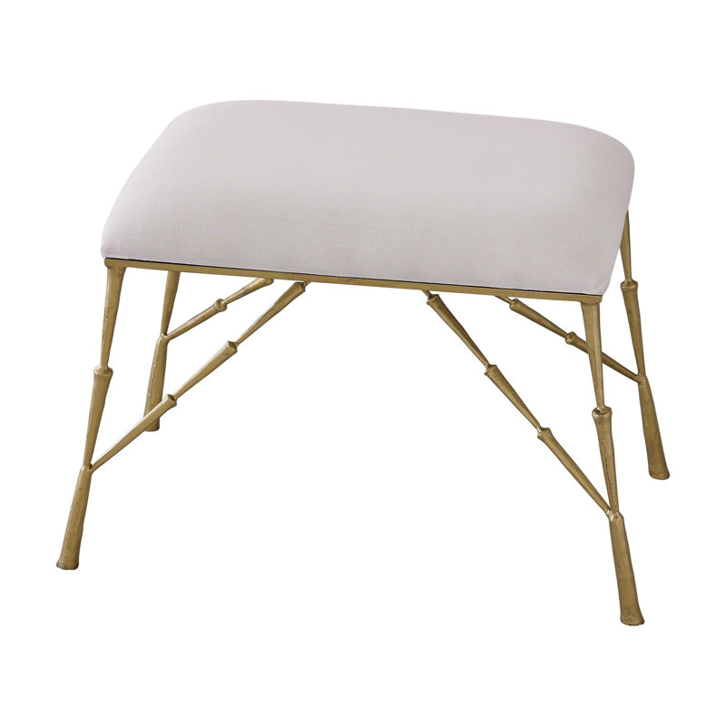 Spike Bench with Muslin Cushion