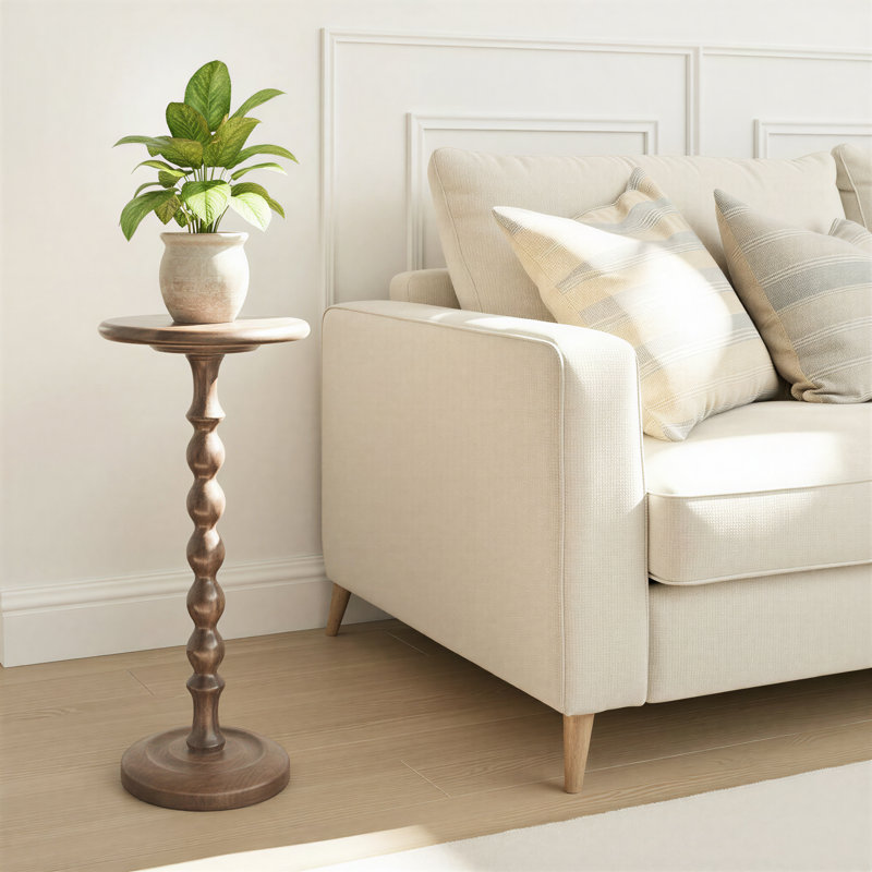 Table d'appoint en bois de manguier Martini