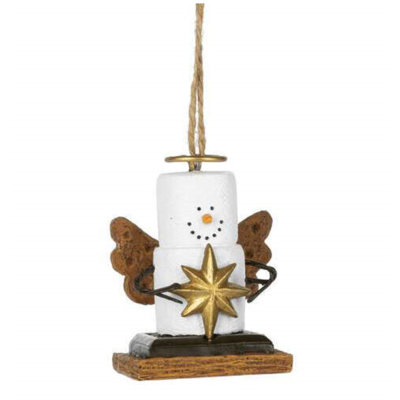 2.75 " Resin Snowman Hanging Figurine Ornament