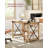 Mondovi 47.2"W Farmhouse Style Desk with Reversible Open Shelves