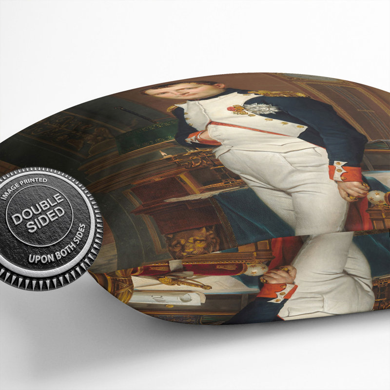 The Emperor Napoleon Scatter Cushion, 40cm H x 40cm W x 15cm D