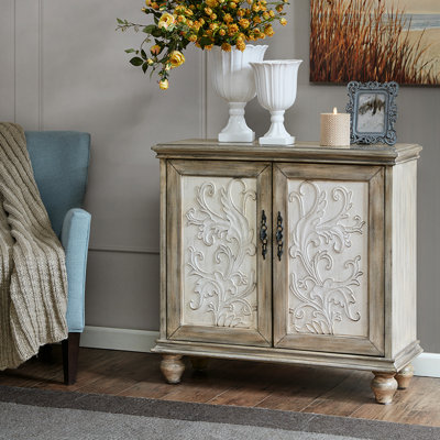 Armoire à 2 portes en bois récupéré, porte avant, loquets de porte magnétiques, pieds en oignon, tablette réglable, assemblage requis avec outils