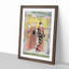 Cherry-Blossom Viewing at Shinobazu Pond by Torii Kiyonaga - Picture Frame Painting Print-55621326-55621322