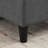 Brannen 35" Upholstered Single Accent Chair With Armrest And Moveable Ottoman Black Legs-1887487476