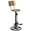 Petronia Counter Stool with Metal Frame-1002467143