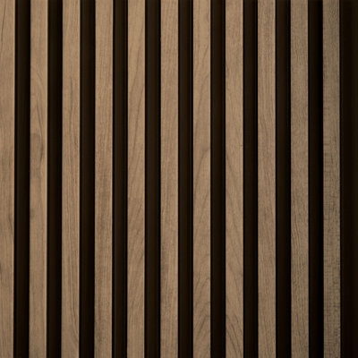 Lattes moyennes en lattes de bois recouvertes de polystyrène de L 94,5 po x l 9,5 po x 0,5 po