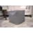 Candy Contemporary Faux Leather Suqare Pouf-273018477