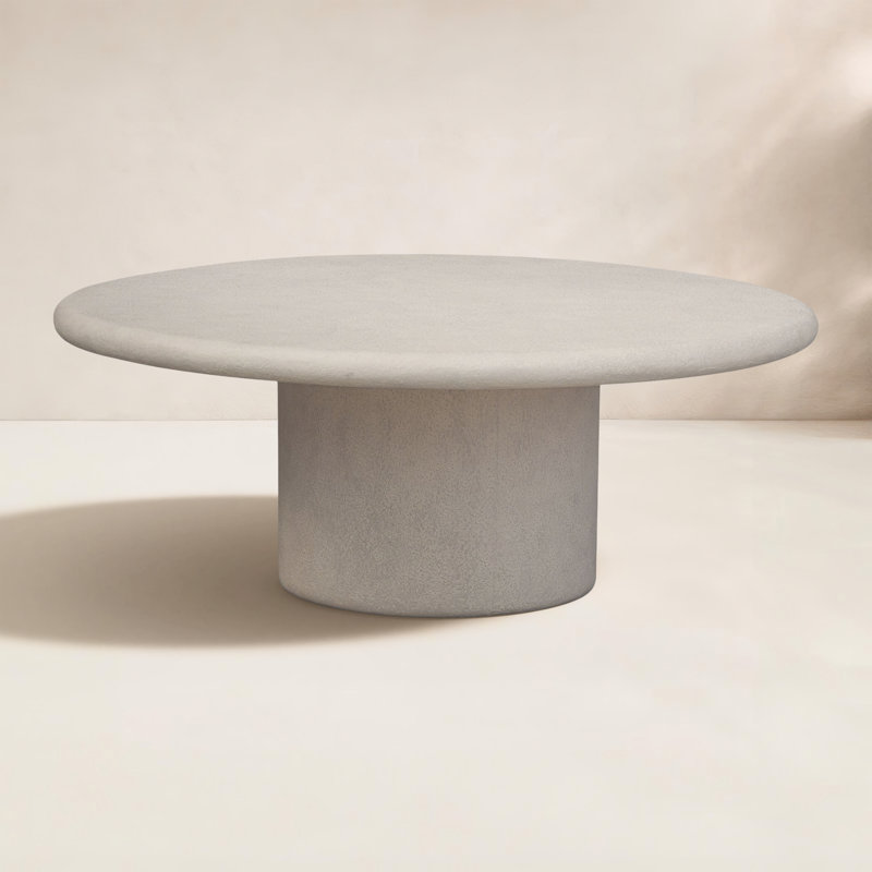 Cosette 40" Concrete Outdoor Coffee Table