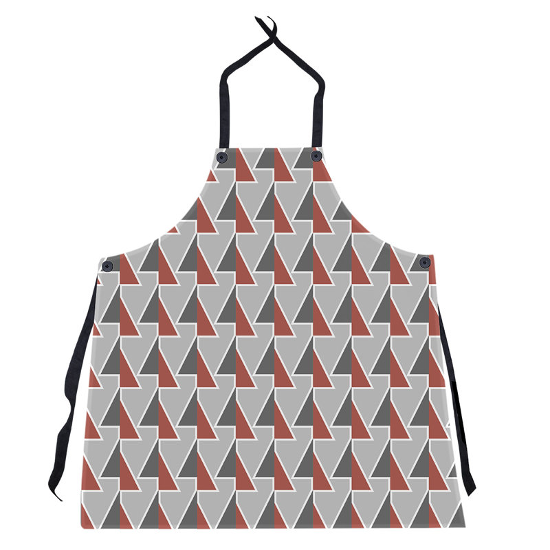 Jordao Bib Apron, Red