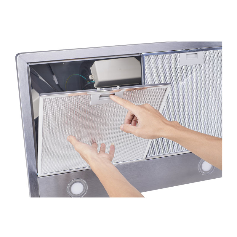 Range Hood Alumnium Mesh Filter, 0.35" H x 13.56" W x 13.69" D