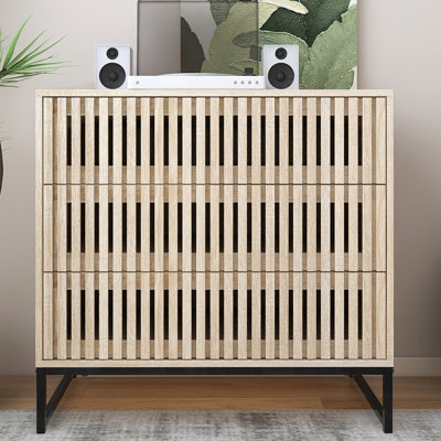 Commode 3 tiroirs Niquan