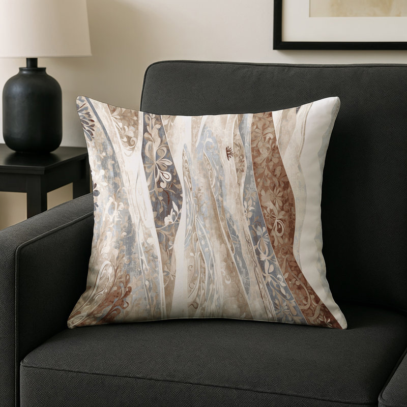 Shaded Dune Indoor And Outdoor Throw Pillow, Square 18"