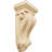 5"W x 3 1/4"D x 9 1/2"H Cole Pilaster Wood Corbel, Red Oak (4-Pack)-120330265-91124478