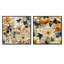 Lilian - Ensemble de 2 décorations murales florales-102580097-102580098