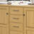 Littrell Solid Wood Kitchen Island-1307507648