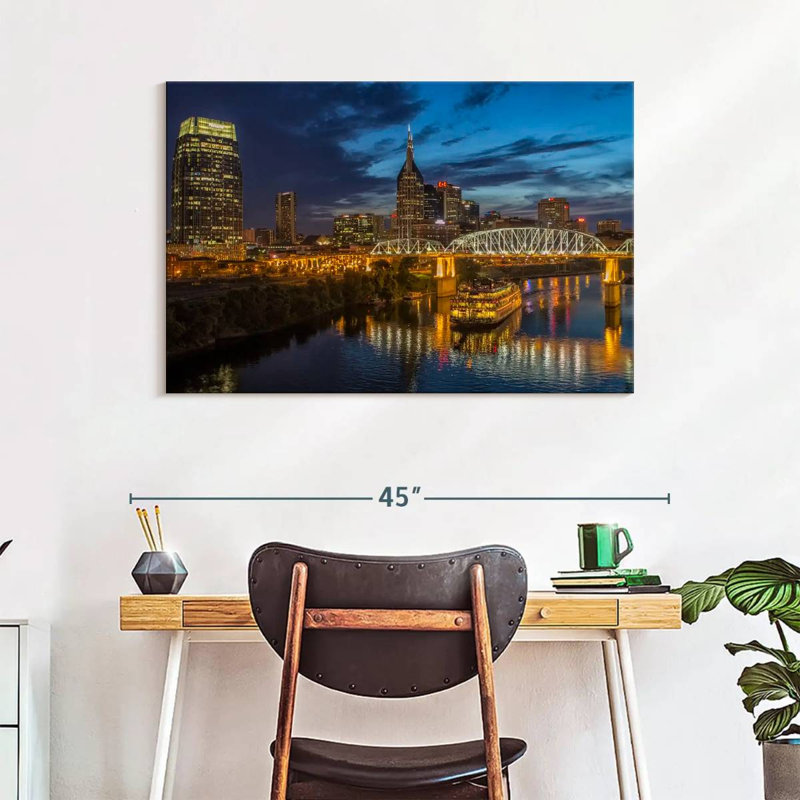 Rorry Nashville Night, 26" H x 39" W