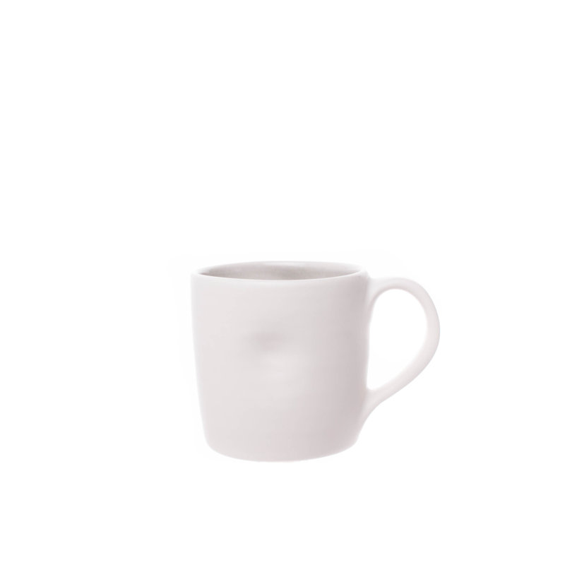 Pinch Stoneware Coffee Mug, Grey
