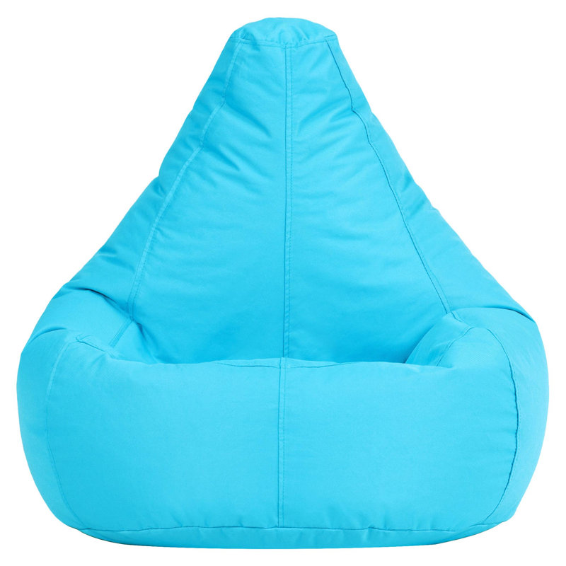 Kids Dalton Indoor-Outdoor Bean Bag, Aqua Blue
