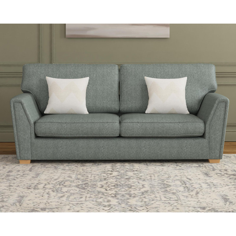 Wendleberry Three Seater, Fixed Back, Royal Blue