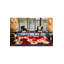 Tapis floral lavable à motif floral-916330244