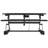 Mount-It! Height Adjustable Electric Standing Desk Converter, Motorized Sit Stand Desk w/ USB Port