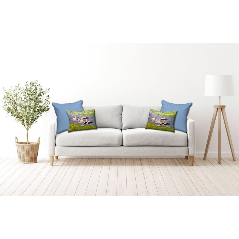 Coussin décoratif intérieur / extérieur rectangulaire