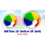 Ballons de plage gonflables arc-en-ciel de 12 po Big Mo's-100261354