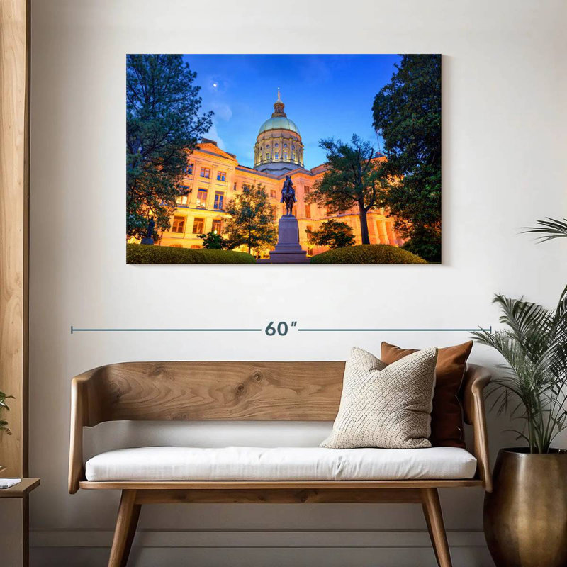 Capitole de Georgia State, H 30 po x l 45 po