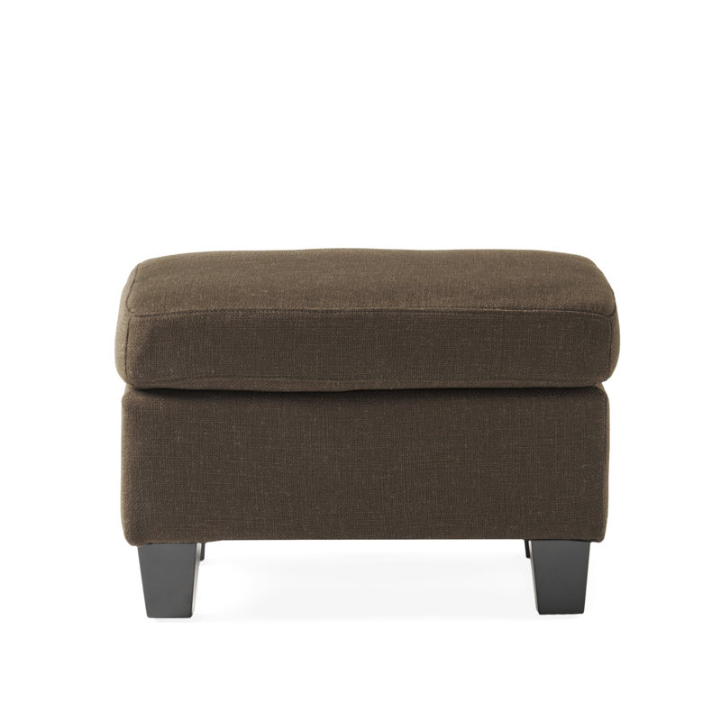 Polyvalent en chocolat - construction, compact. Portable pour toutes les pièces. Conception élégante. 24 profondeur x 18 largeur 16 hauteur. Tabouret de 10,68 lb compact, portable et élégant. Couleur de fabrication du tissu. Idéal