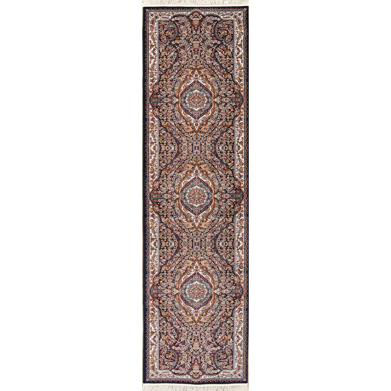 Tapis noir / brun Bozeman Tabriz