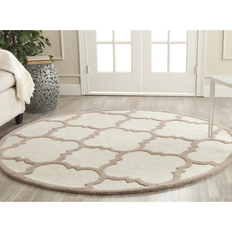 Cannen Hand Tufted Wool Geometric Rug
