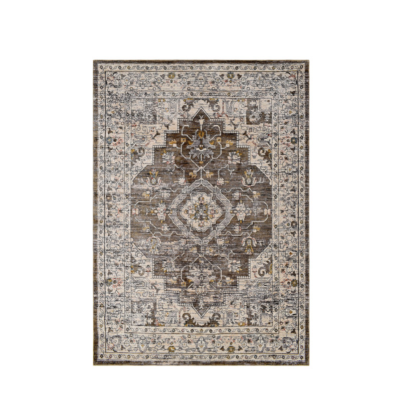 Alajha Oriental Area Rug, Rectangle 120 x 170cm