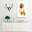 Vintage Illustration of Nectarines - Wrapped Canvas-55303437