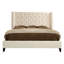 Maxime Upholstered Wingback Bed-47839899