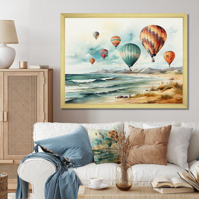 " Airballoon Views On The Beach II "
