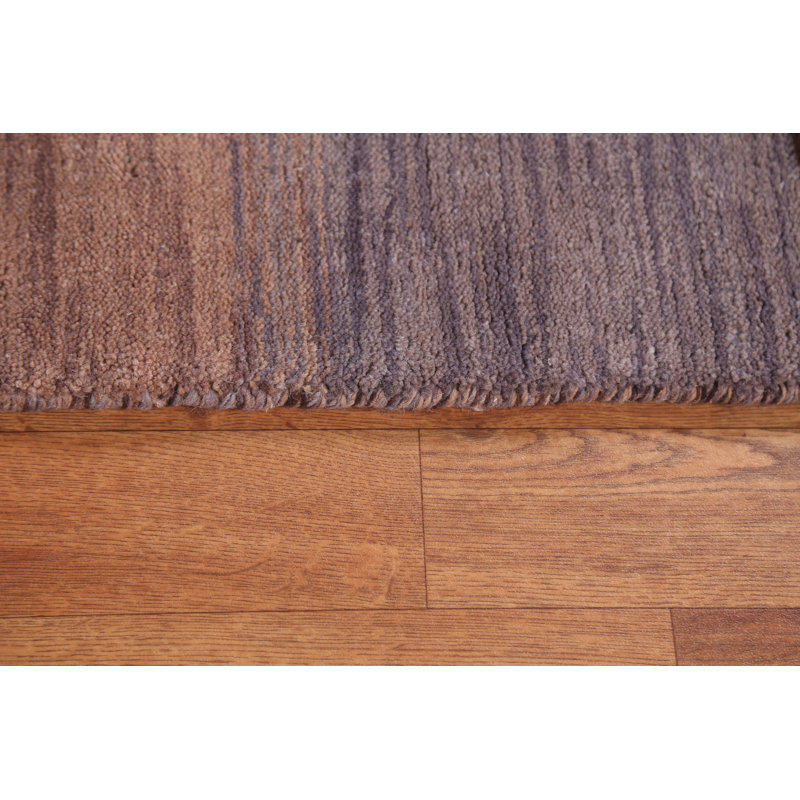 One-of-a-Kind Rectangle 5'4" X 8'3" New Age Wool Area Rug in