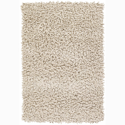 Montaro Wool Area Rug in Beige