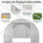 10' W x 20' D Hobby Greenhouse-88758876