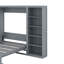 Grand lit escamotable avec tablettes-21012822