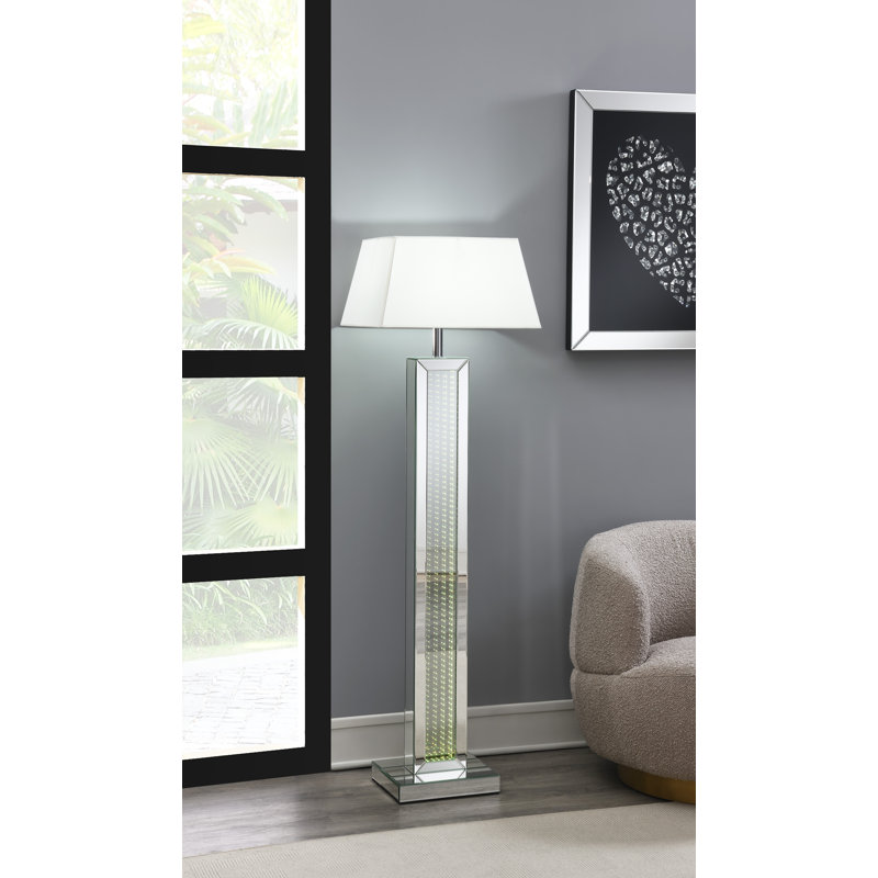 Deshka 56'' LED Column Floor Lamp