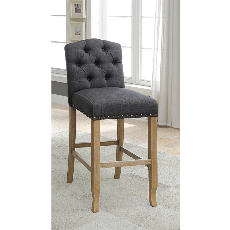 Tabouret Lyon, Gris, Petit tabouret (siège d'une hauteur de 20 po)