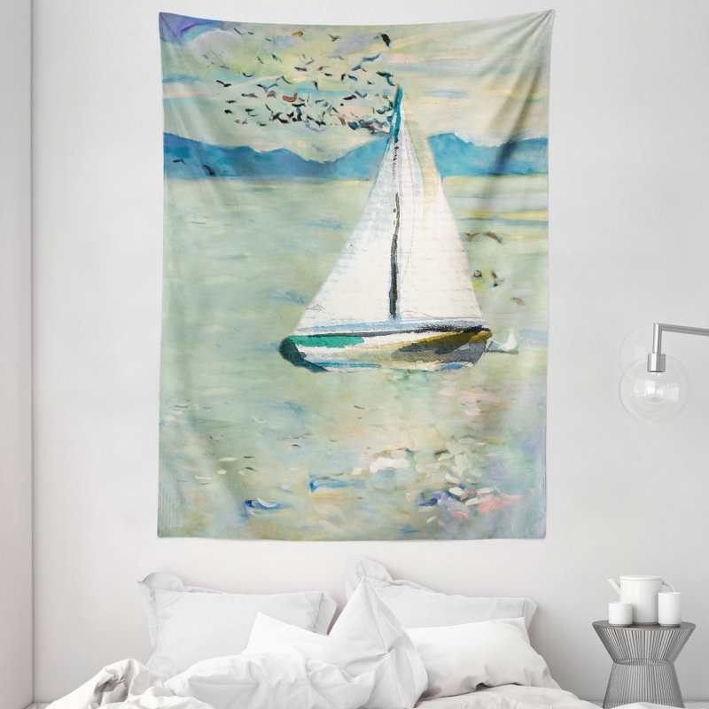 Tapisserie en polyester, H 80 po x l 60 po