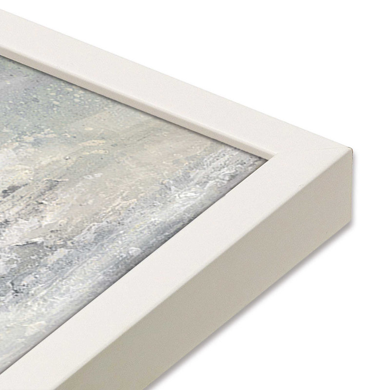 Mineral Moods v1 Print, 17.5" H x 17.5" W x 1.25" D, Opaque White Single Picture Framed Paper