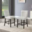 Ensemble de salle à manger 5 pièces 5 pièces, hauteur comptoir et 6 chaises rembourrées-1359931580